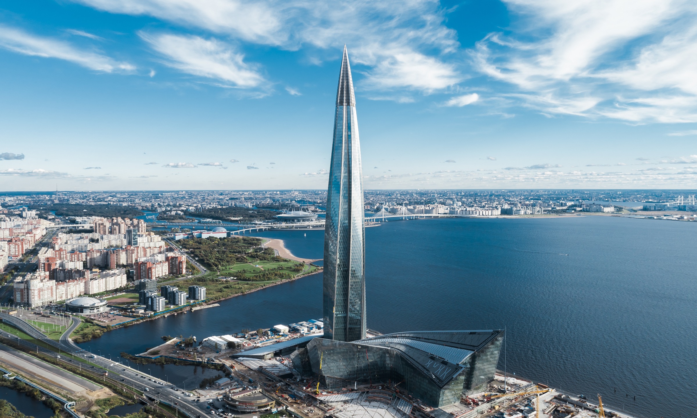 Санкт-Петербург, Лахта центр, высота 462 метра